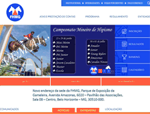 Tablet Screenshot of fhmg.com.br